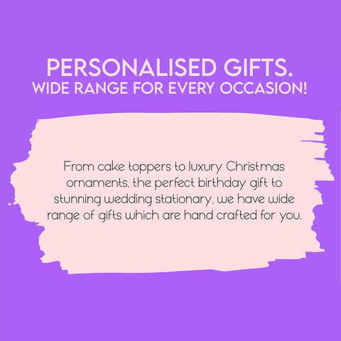 Personalised LED Christmas Bauble By KreateSquare Rechargeable 5 Flash Mode & 7 Colour Changing LED Tree Decoration Custom Name - Name Tag Design
